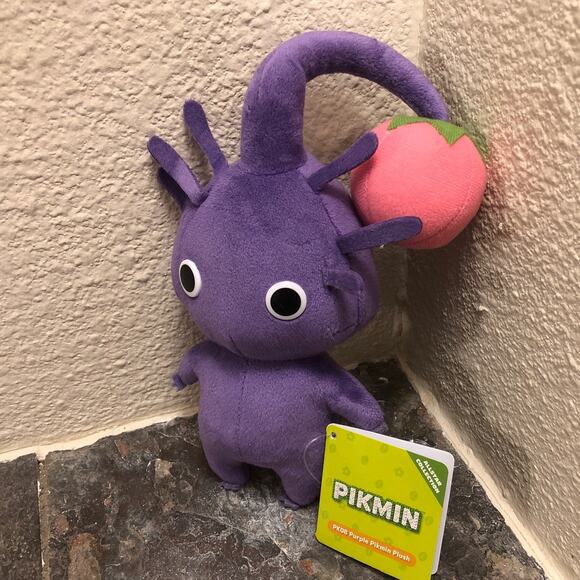 Plush - Pikmin Purple Bud, 7-inch (NEW) - Nintendo - Picture 3 of 8